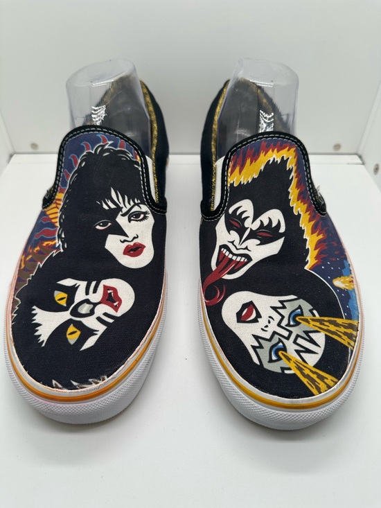 Vans Other - Vans Kiss Rock and Roll Over Men’s Slip-On Shoes Size 10